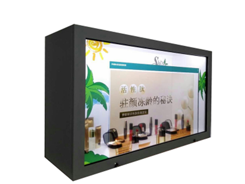 55寸透明液晶屏展示柜(前开门) 55寸透明液晶屏展示柜(前开门)