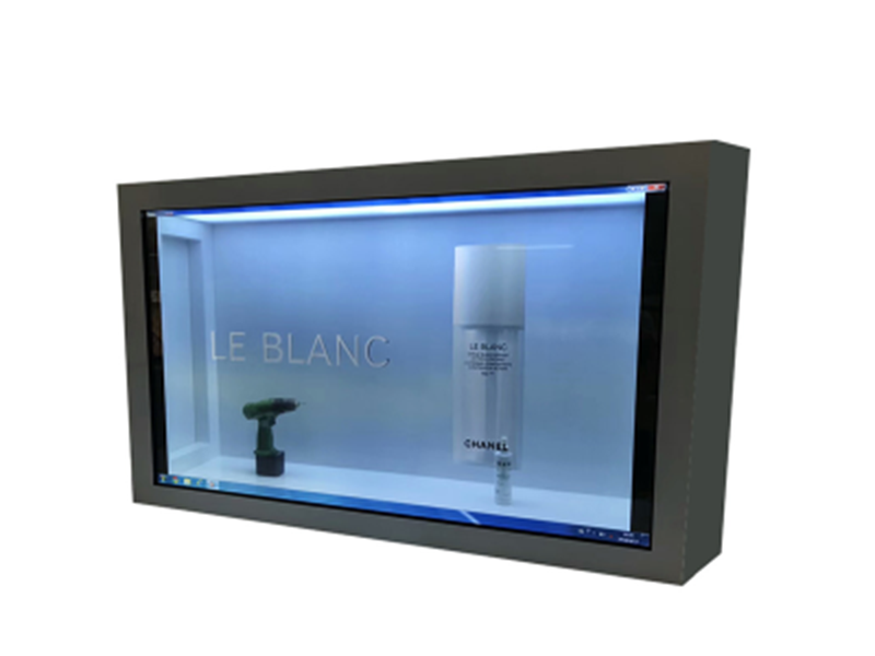 55寸透明液晶屏展示柜(前开门) 55寸透明液晶屏展示柜(前开门)