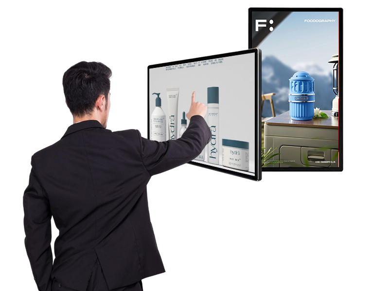 65寸壁挂式电容触控一体机