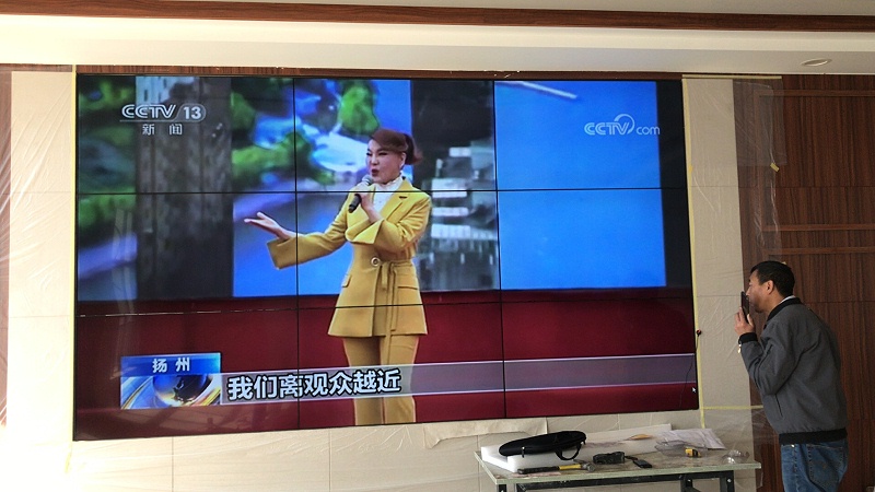 液晶拼接屏安装案例