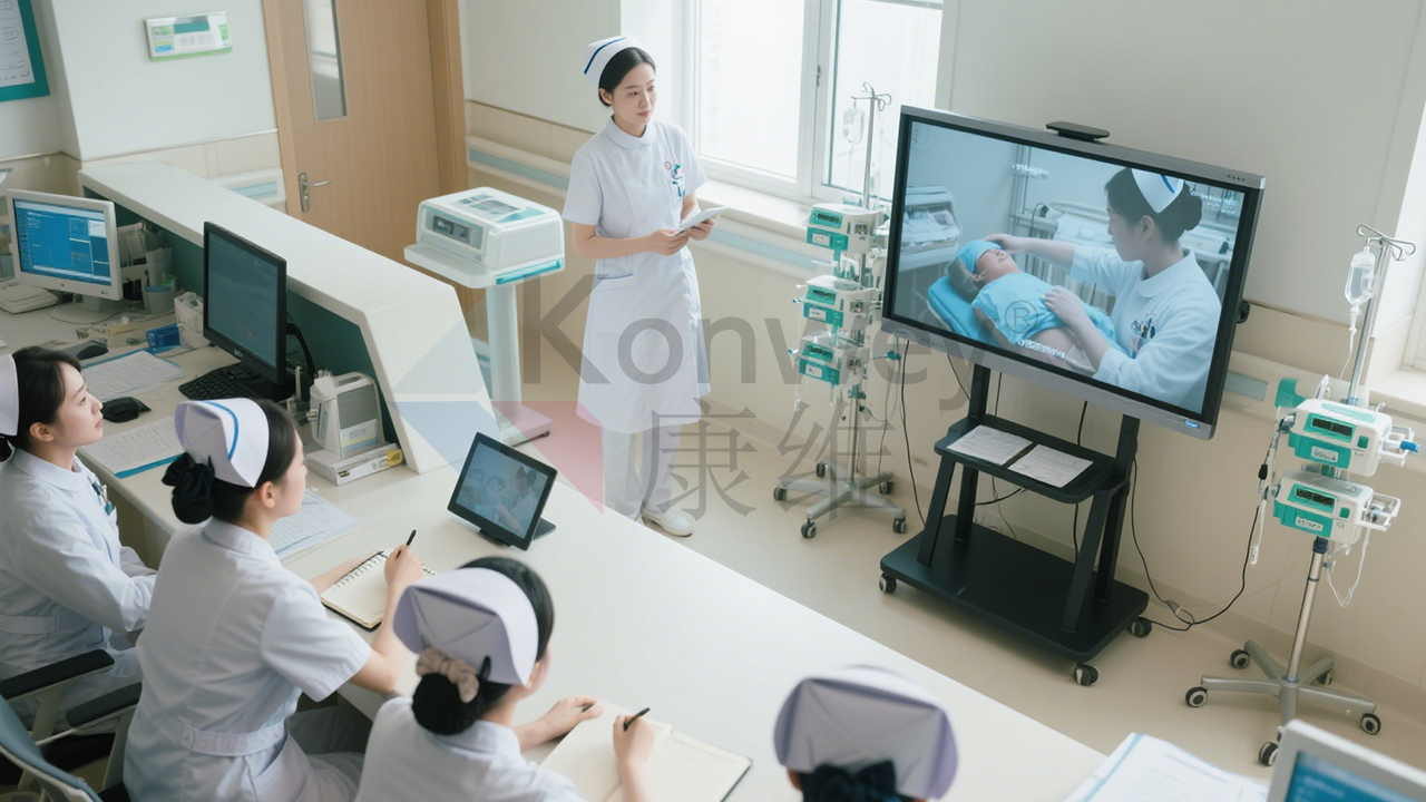 指尖上的医疗研讨 康维伟业会议机助力思维碰撞