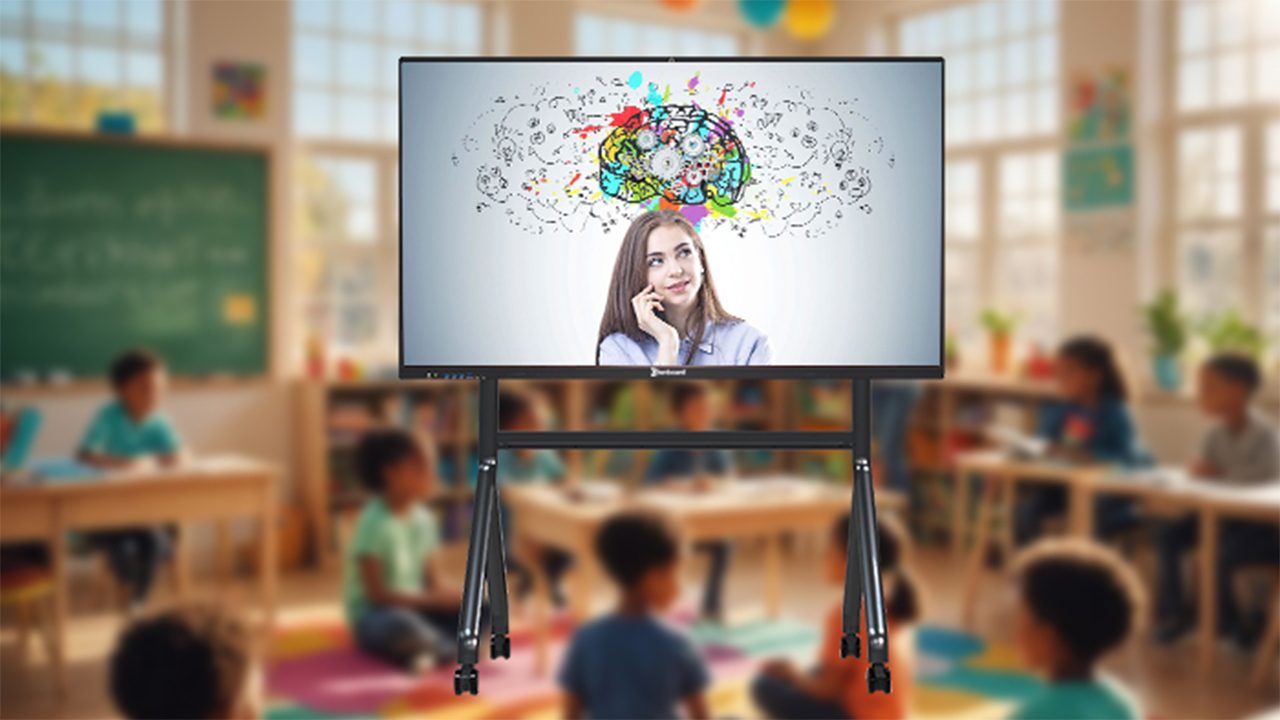 艺术与创意课堂：Qtenboard工厂匠心打造，数字画布激发学生无限想象力