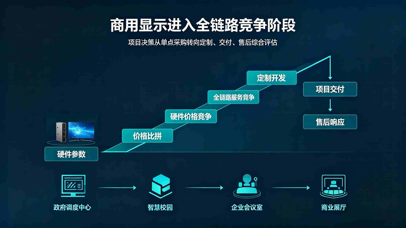 2026 商用显示行业：政企、教育、展厅为什么更倾向源头工厂方案