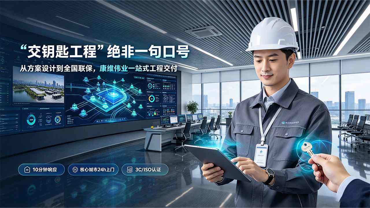 从“卖屏”到“交钥匙”：为什么康维伟业是集成商和总包方更省心的商显源头服务商