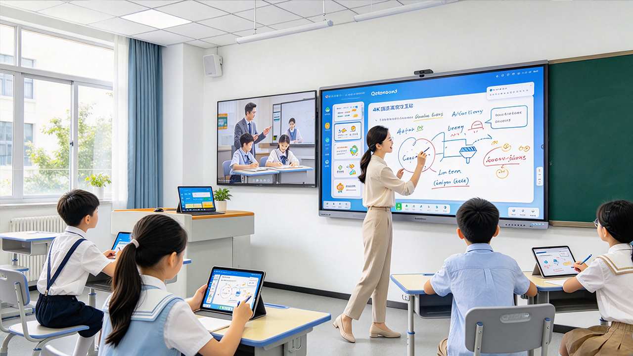 Qtenboard品牌交互式一体机市场表现分析