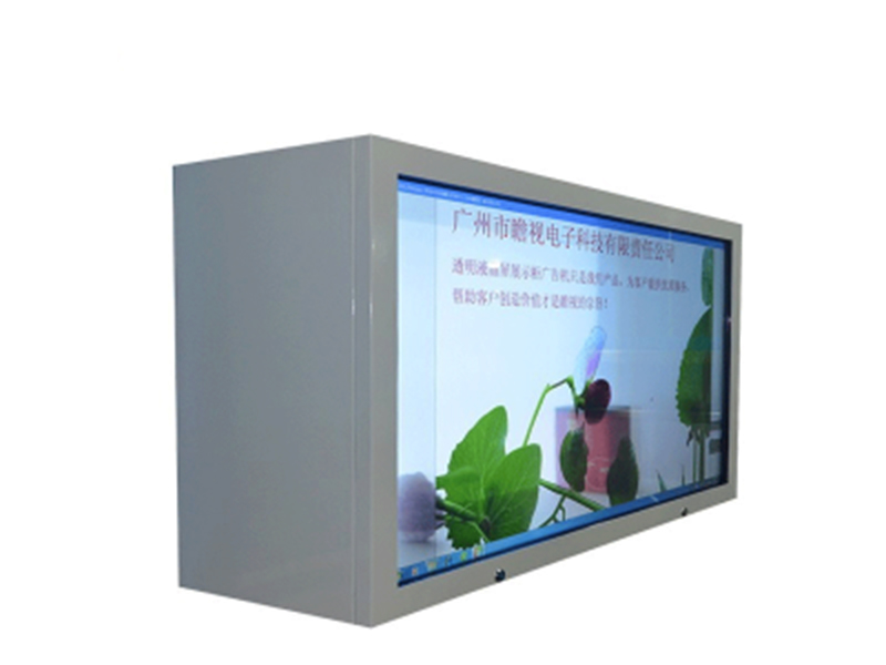 85寸触摸透明液晶屏展示柜