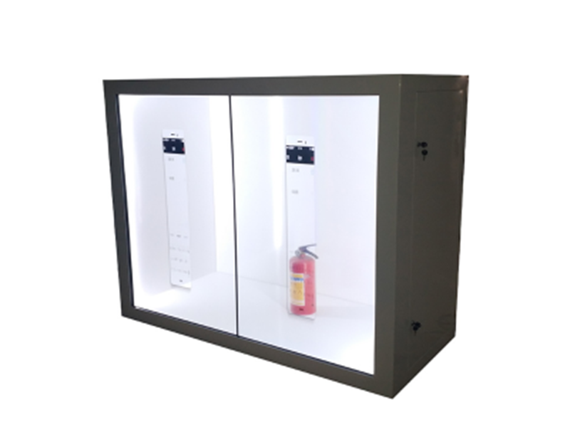 55寸透明液晶拼接展示柜