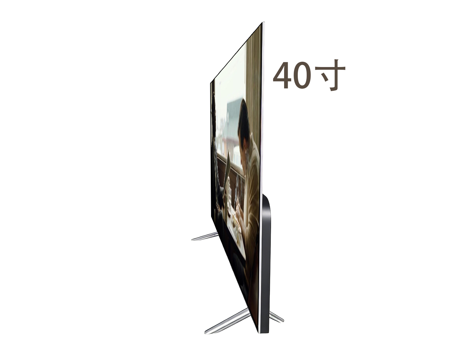 40寸无边框玻璃款电视机 40寸无边框玻璃款电视机