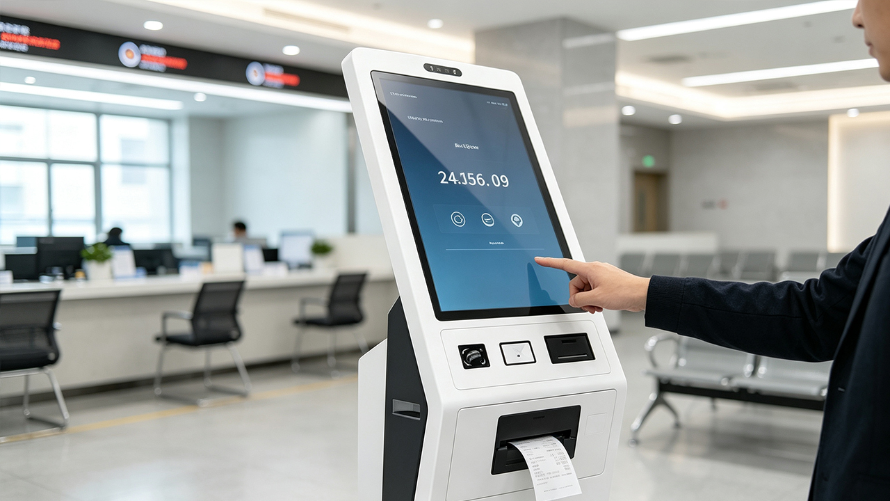立式查询机：打造高效智能自助交互终端